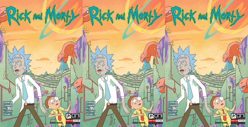portada cómic rick and morty no. 2